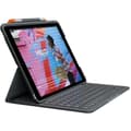 Miniatyrbild 1 av 6: Logitech Slim Folio iPad 7:e generation grafit esp mediter sp svart svart Noir