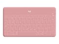 Miniatyrbild 2 av 3: Tangentbord - Logitech - Keys-To-Go - QWERTZ - Bluetooth - Roséblush