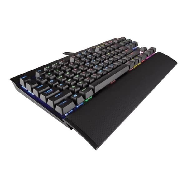 Mekaniskt tangentbord - Corsair - K65 RGB RAPIDFIRE - RGB bakgrundsbelyst - Kompakt - USB English UK Svart