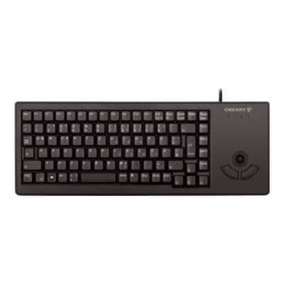 Clavier CHERRY G84-5400LUMES-2 Svart USB - Optisk trackball - Cherry ML-teknologi Svart