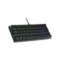 Miniatyrbild 1 av 4: Trådat Spel Tangentbord - Cooler Master - SK620 - 60% Layout - RGB Belysning - Låga Mekaniska Kontakter