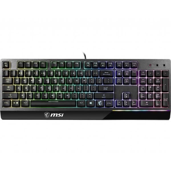 MSI VIGOR GK30 DE GAMING TASTATUR, RGB BELEUCHTUNG S11-04DE226-CLA Svart
