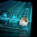 Miniatyrbild 3 av 3: SHARKOON SKILLER SGK50 S4 TYSK QWERTZ USB TANGENTBORD SVART (4044951033