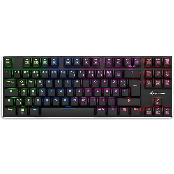 Sharkoon PureWriter TKL RGB Mekaniskt Tangentbord - Svart