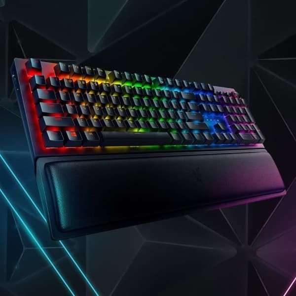 Mekaniskt tangentbord - Razer - BlackWidow V3 Pro - Trådlöst - Gul - QWERTY