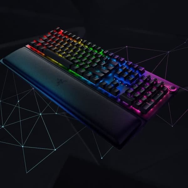 Mekaniskt tangentbord - Razer - BlackWidow V3 Pro - Trådlöst - Gul - QWERTY