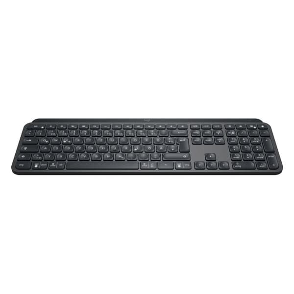 Trådlöst tangentbord - Logitech - MX Keys - Bakgrundbelyst - Bluetooth - Grafit svart
