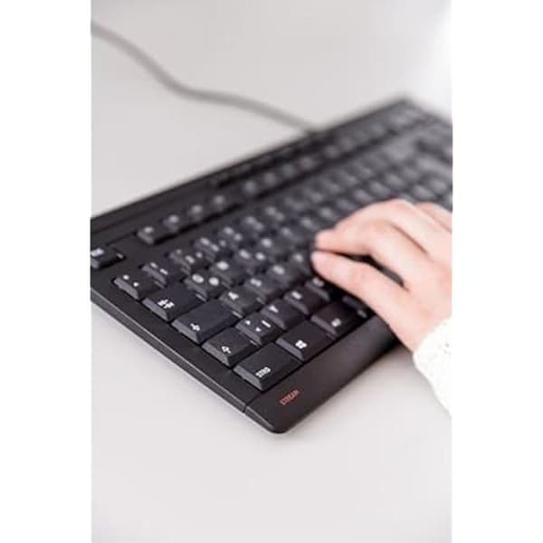 Clavier Mekanisk - CHERRY - STREAM TKL-TANGENTBORD - Trådbunden - Tysk Layout (QWERTZ) - Tyst