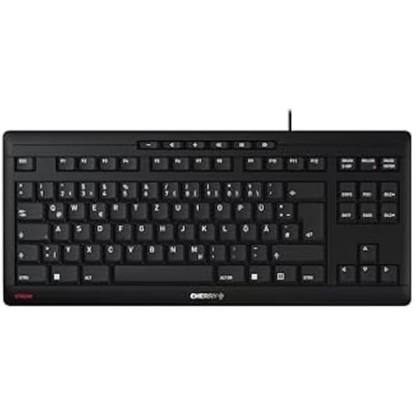 Clavier Mekanisk - CHERRY - STREAM TKL-TANGENTBORD - Trådbunden - Tysk Layout (QWERTZ) - Tyst