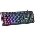 Miniatyrbild 2 av 2: Gaming Tangentbord - MARS GAMING - MK320 - H-MECH - RGB 13 Läge - Ergonomisk Handledsstöd