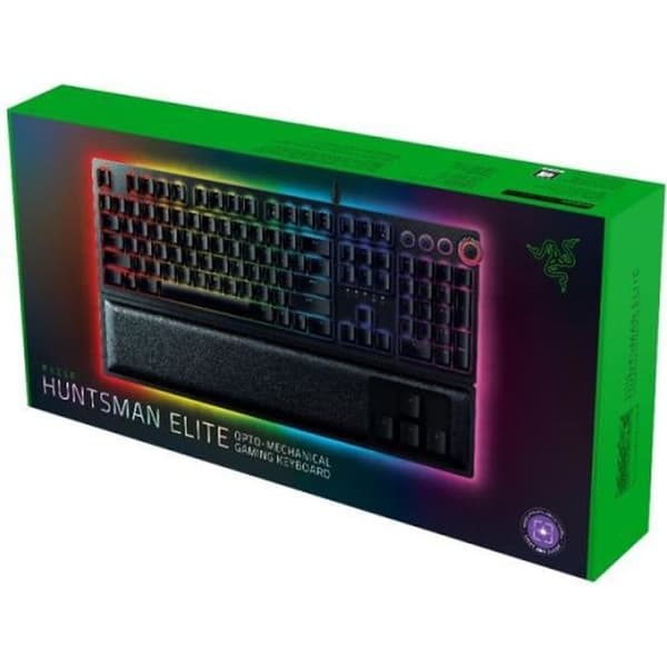 Gaming-tangentbord - RAZER - Huntsman Elite - Trådad - RGB-belysning - Opto-mekanisk