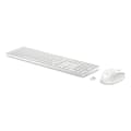 Miniatyrbild 3 av 4: HP 650 Wireless Keyboard Mouse Set - AZERTY - Vit