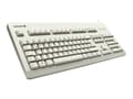 Miniatyrbild 3 av 3: CHERRY G80-3000 trådbunden PS/2 och USB-tangentbord - USA - Ljusgrå