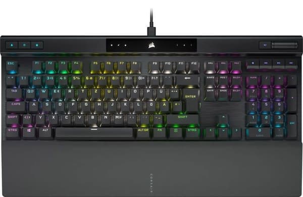Corsair datortangentbord - CH-910941A-DE - K70 RGB Pro optisk-mekanisk Gaming-Tastatur, OPX - Svart