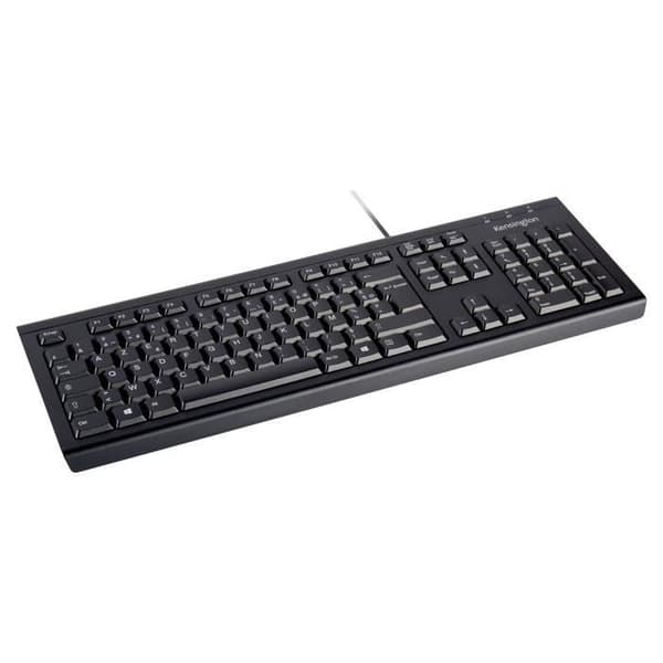 Kensington, Valukeyboard Tangentbord, QWERTY, Svart