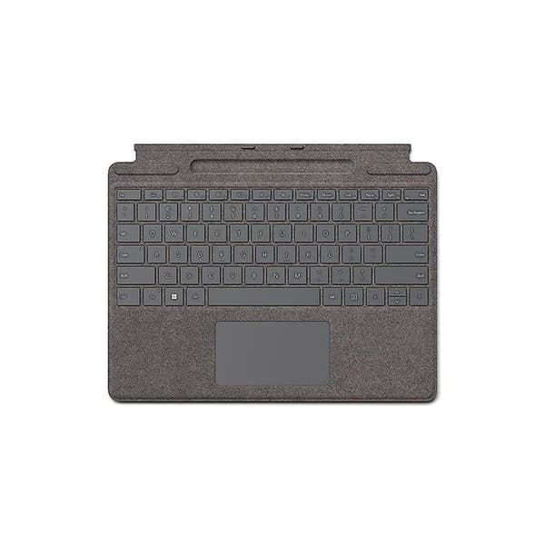 Clavier (lösdel) Microsoft - 8XA-00065 - Surface Pro Signature Keyboard Platin (QWERTZ-tangentbord)