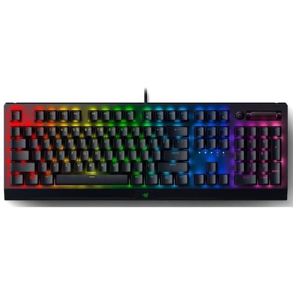 Speltangentbord - RAZER - BlackWidow V3 - Gröna mekaniska omkopplare - RGB Chroma