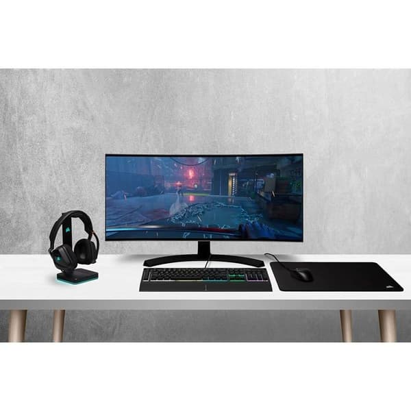 Corsair datortangentbord - CH-9226715-DE - K55 RGB PRO USB QWERTZ tangentbord German Black