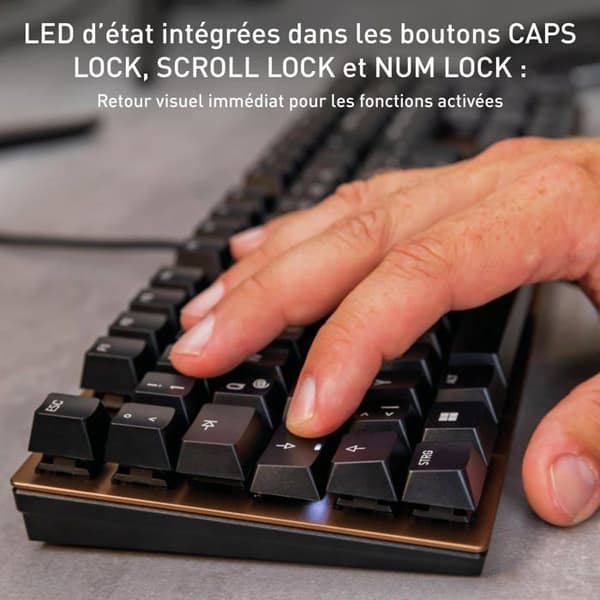 Dator tangentbord Cherry - G80-3950LHBDE-2