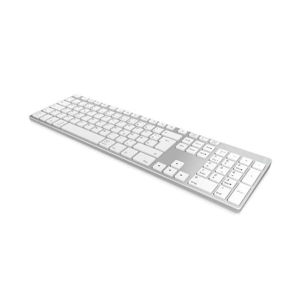KeySonic KSK-8022BT QWERTZ trådlöst tangentbord - KEYSONIC Märke - Silver
