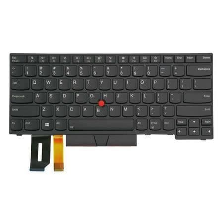 Tangentbord - Lenovo - 01YP389 - Bakgrundsbelyst - Amerikansk engelska - Trådad