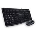 Miniatyrbild 2 av 2: Combo Tangentbord och Mus Med Sladd - LOGITECH - MK120 - Bekväm - USB Plug And Play - Vattentålig Design