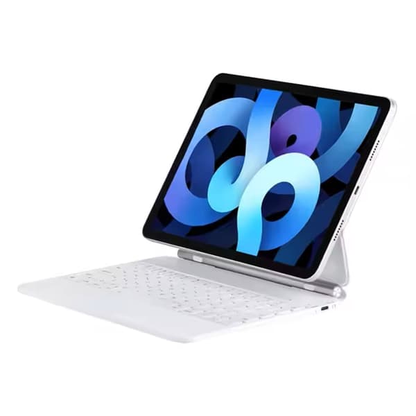 Vikbart fodral och Bluetooth Tangentbord Royal bailey KF13T för 2018-2023 iPad Pro 12.9"/2024 iPad Pro/Air6 13"