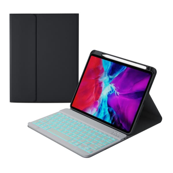 Vikbart fodral och Bluetooth Tangentbord Royal bailey HK-109D för iPad Air4 (2020) 10.9/iPad Pro11(2021/2020/2018)