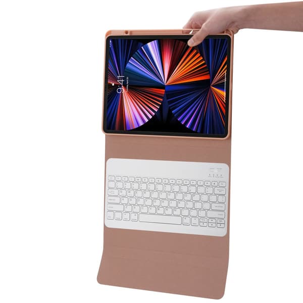 Vikbart fodral och Bluetooth Tangentbord Royal bailey HK132B för iPad Pro12.9(2021/2020/2018)