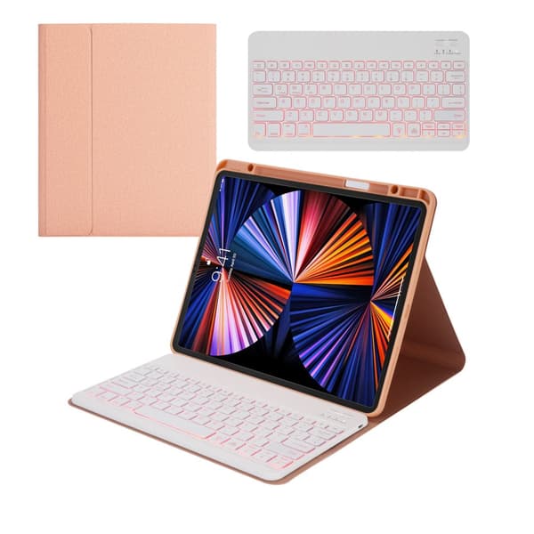 Vikbart fodral och Bluetooth Tangentbord Royal bailey HK132D för iPad Pro12.9(2021/2020/2018)