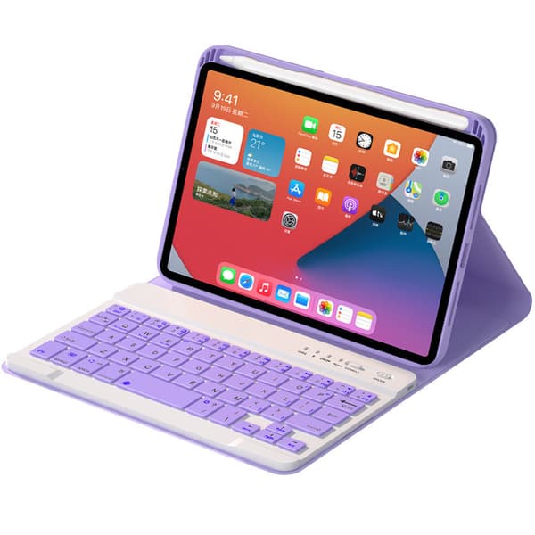 Vikbart fodral och Bluetooth Tangentbord Royal bailey HK006 för iPad mini6