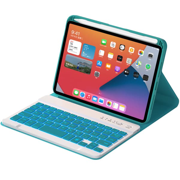 Vikbart fodral och Bluetooth Tangentbord Royal bailey HK006D för iPad mini6