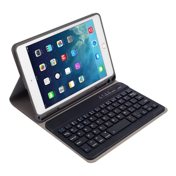 Klapcover og Bluetooth Tastatur Royal bailey RK405 til iPad mini1/2/3/4/5