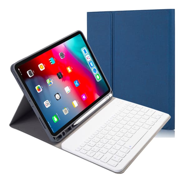 Vikbart fodral och Bluetooth Tangentbord Royal bailey RK11 för iPad Air4 (2020) 10.9/iPad Pro11(2021/2020/2018)