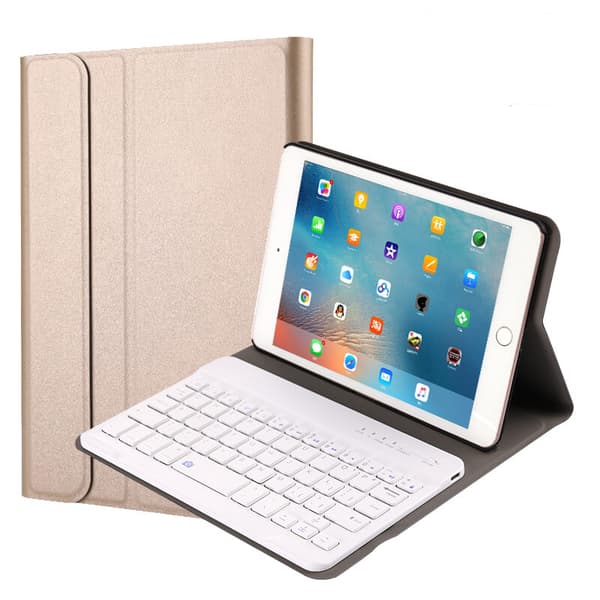 Klapcover og Bluetooth Tastatur Royal bailey FT1027 til iPad mini1/2/3