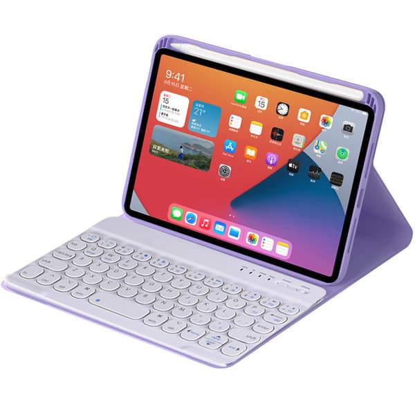 Vikbart fodral och Bluetooth Tangentbord Royal bailey HY006 för iPad mini6