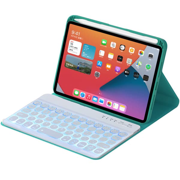 Vikbart fodral och Bluetooth Tangentbord Royal bailey HY006D för iPad mini6