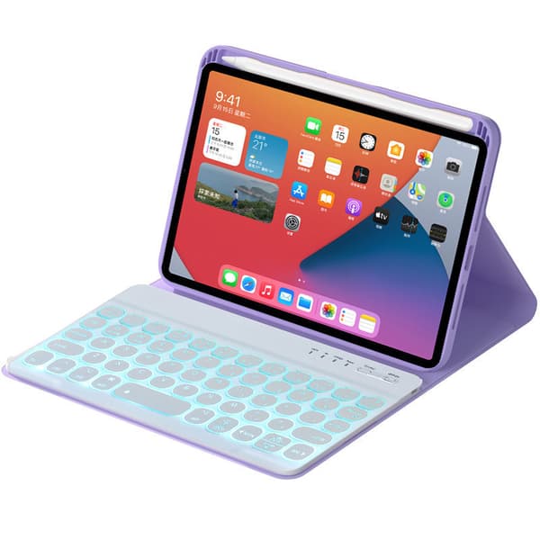 Vikbart fodral och Bluetooth Tangentbord Royal bailey HY006D för iPad mini6