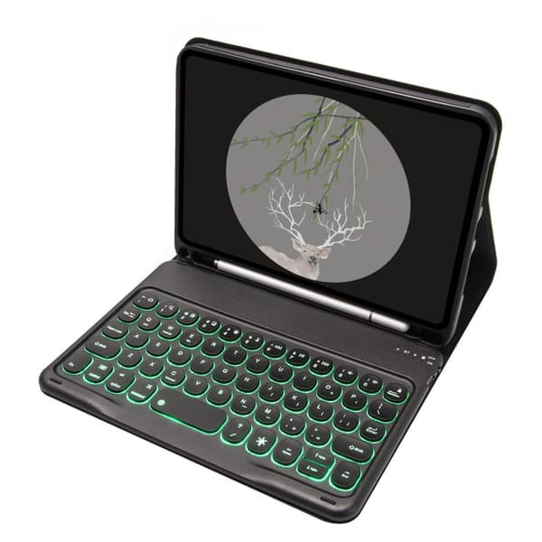 Klapcover og Bluetooth Tastatur Royal bailey TS006D til iPad mini6
