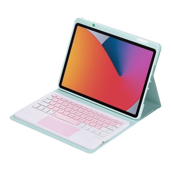 Vikbart fodral och Bluetooth Tangentbord Royal bailey B3012C för iPad 10.2(2021/2020/2019)/iPad Air 10.5/iPad Pro10.5