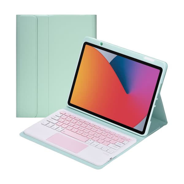 Vikbart fodral och Bluetooth Tangentbord Royal bailey B3012C för iPad 10.2(2021/2020/2019)/iPad Air 10.5/iPad Pro10.5