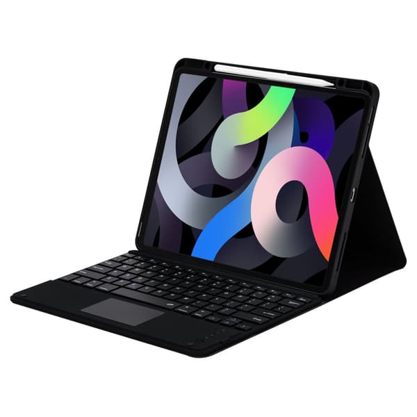 Vikbart fodral och Bluetooth Tangentbord Royal bailey HK132C för iPad Pro12.9(2021/2020/2018)