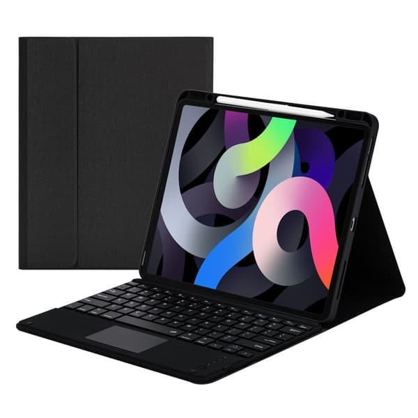 Vikbart fodral och Bluetooth Tangentbord Royal bailey HK132C för iPad Pro12.9(2021/2020/2018)