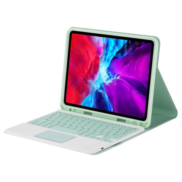 Vikbart fodral och Bluetooth Tangentbord Royal bailey PS12C för iPad 10.2(2021/2020/2019)/iPad Air 10.5/iPad Pro10.5