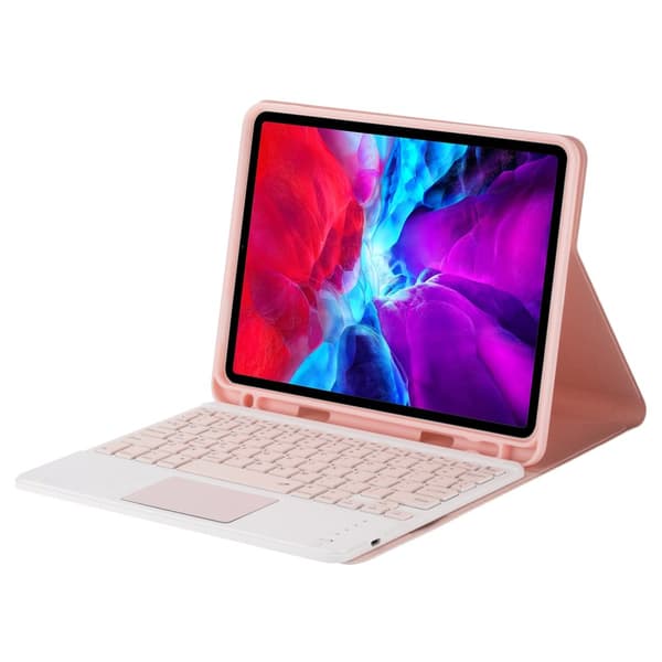 Vikbart fodral och Bluetooth Tangentbord Royal bailey PS12C för iPad 10.2(2021/2020/2019)/iPad Air 10.5/iPad Pro10.5