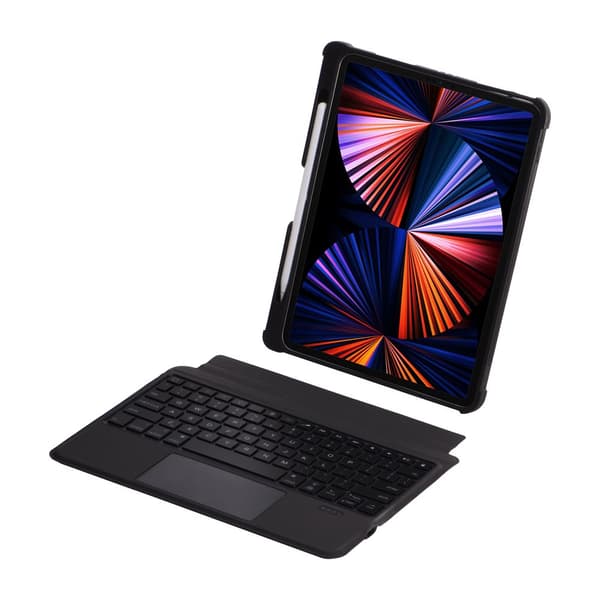 Vikbart fodral och Bluetooth Tangentbord Royal bailey T5206 för iPad 10.2(2021/2020/2019)/iPad Air 10.5/iPad Pro10.5