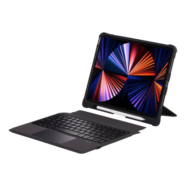 Vikbart fodral och Bluetooth Tangentbord Royal bailey T5206 för iPad 10.2(2021/2020/2019)/iPad Air 10.5/iPad Pro10.5