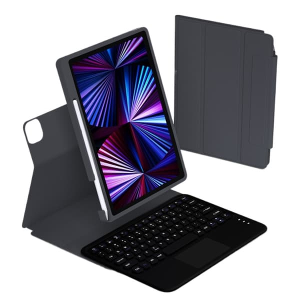Klapcover og Bluetooth Tastatur Royal bailey XY102C til iPad 10.2(2021/2020/2019)/iPad Air 10.5/iPad Pro10.5
