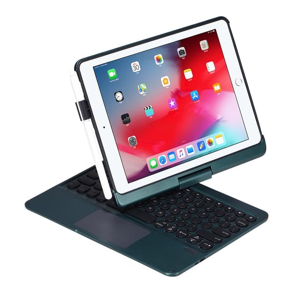 Vikbart fodral och Bluetooth Tangentbord Royal bailey Q5 för 2018&2017iPad/Pro9.7/Air2