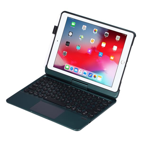 Vikbart fodral och Bluetooth Tangentbord Royal bailey Q5 för 2018&2017iPad/Pro9.7/Air2